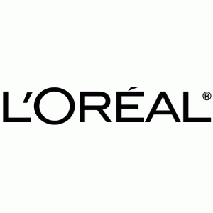 loreal, un logo en majuscules